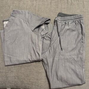 Koi Gray Scrub set